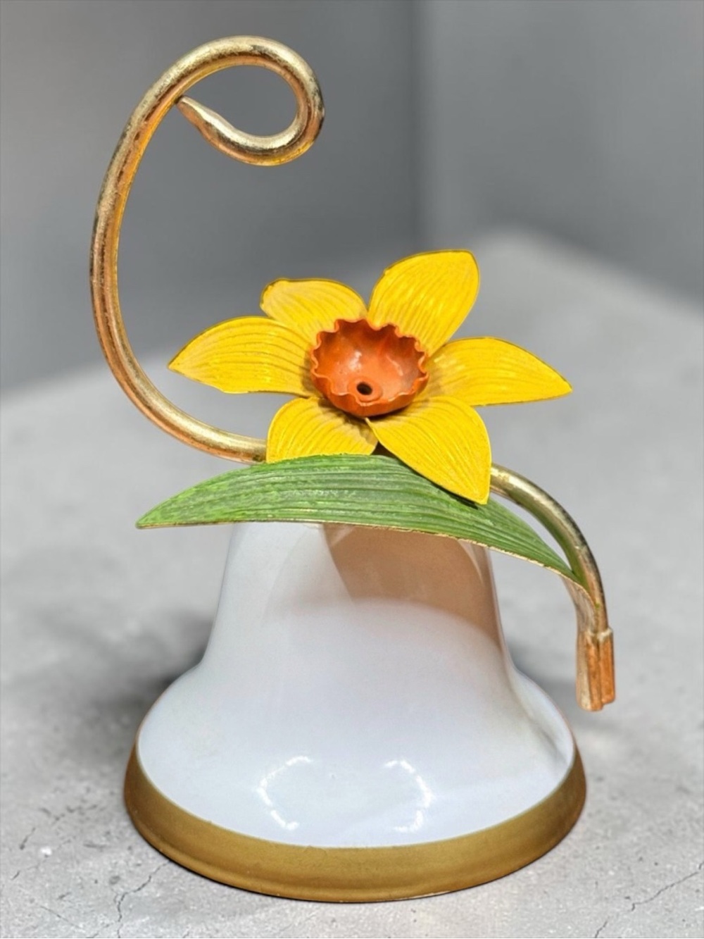 1980s GEORGE GOOD Floral Bell